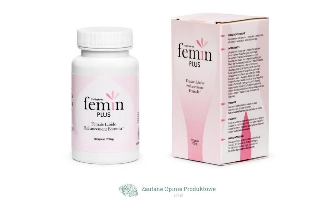 Femin Plus – Opinie, Efekty, Gdzie kupić? – Skuteczne tabletki na libido dla kobiet?